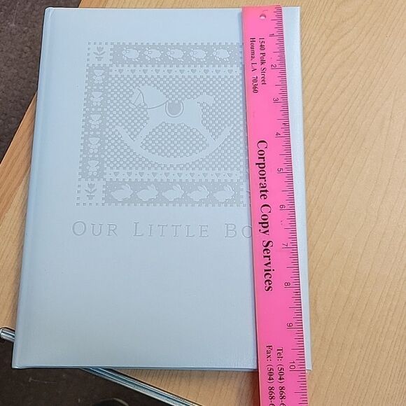 Hallmark Baby Boy Memory Book Craft Paper And Stickers - Picture 4 of 16